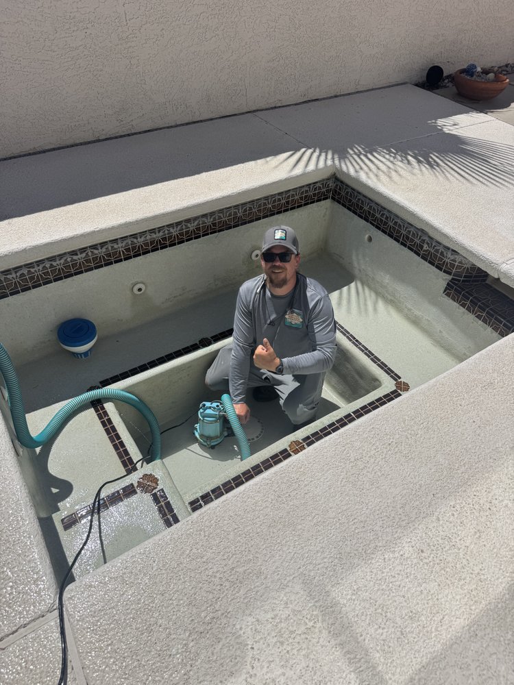 Pool light niche leak repair